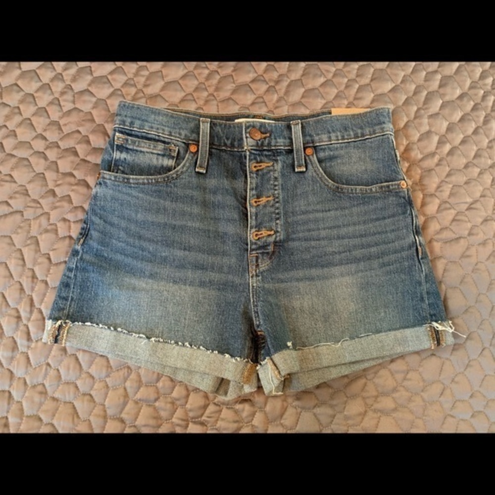 Madewell High-Rise Denim Shorts NWT